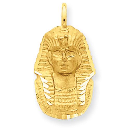 Gold Classics(tm)14kt. Gold Classics Diamond-Cut King Tut Charm