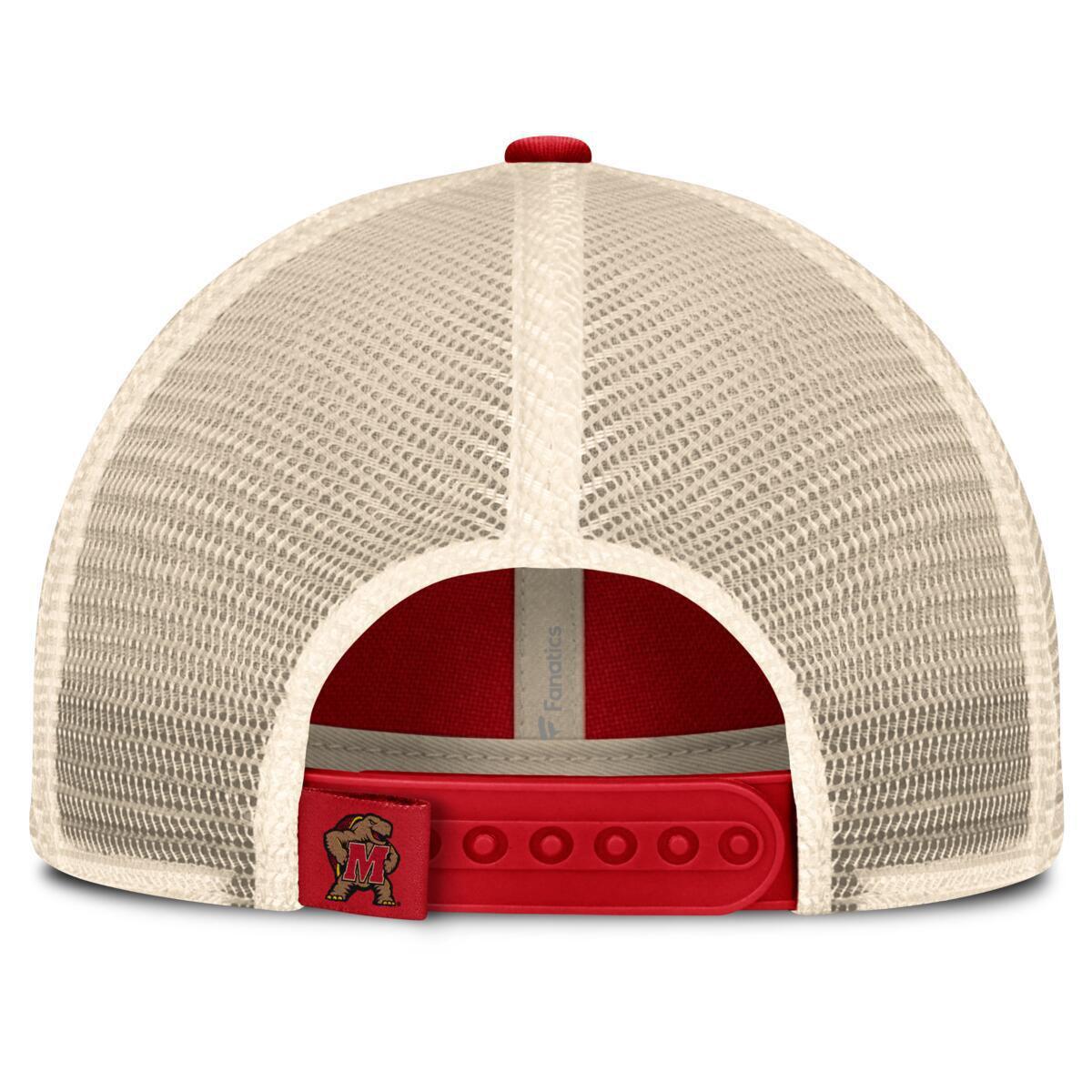 Mens Fanatics NCAA Maryland Trailway Cap
