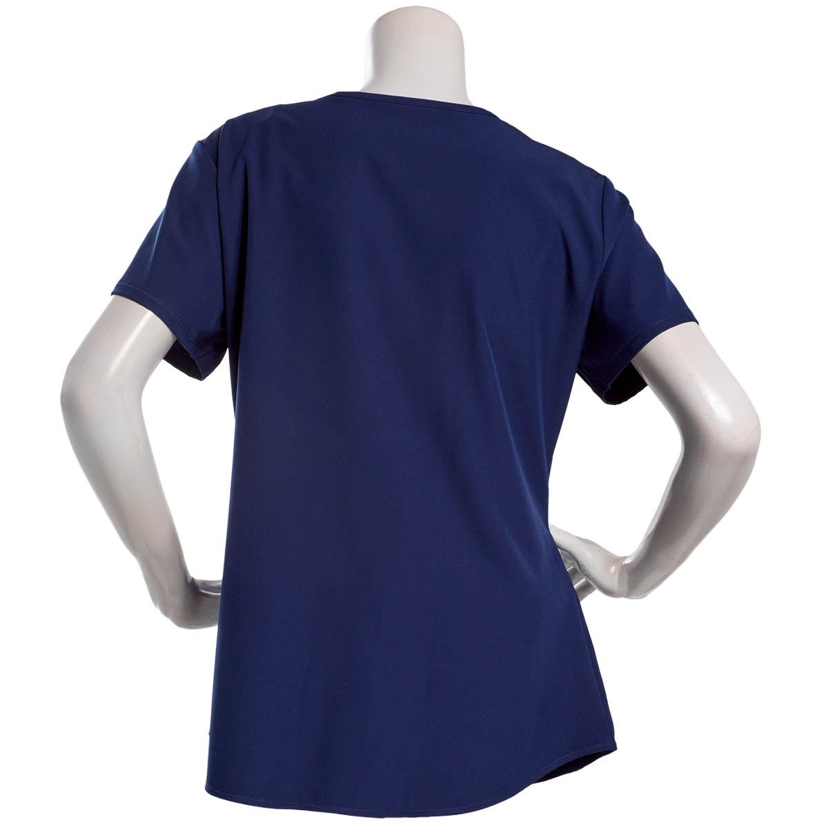 Womens Skechers Short Sleeve V-Neck Scrub Top with 3 Pockets