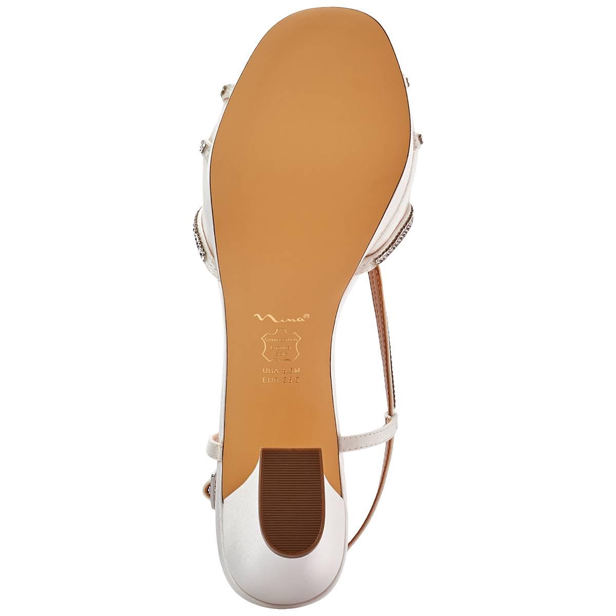 Womens Nina Block Heel Platform Dress Sandals