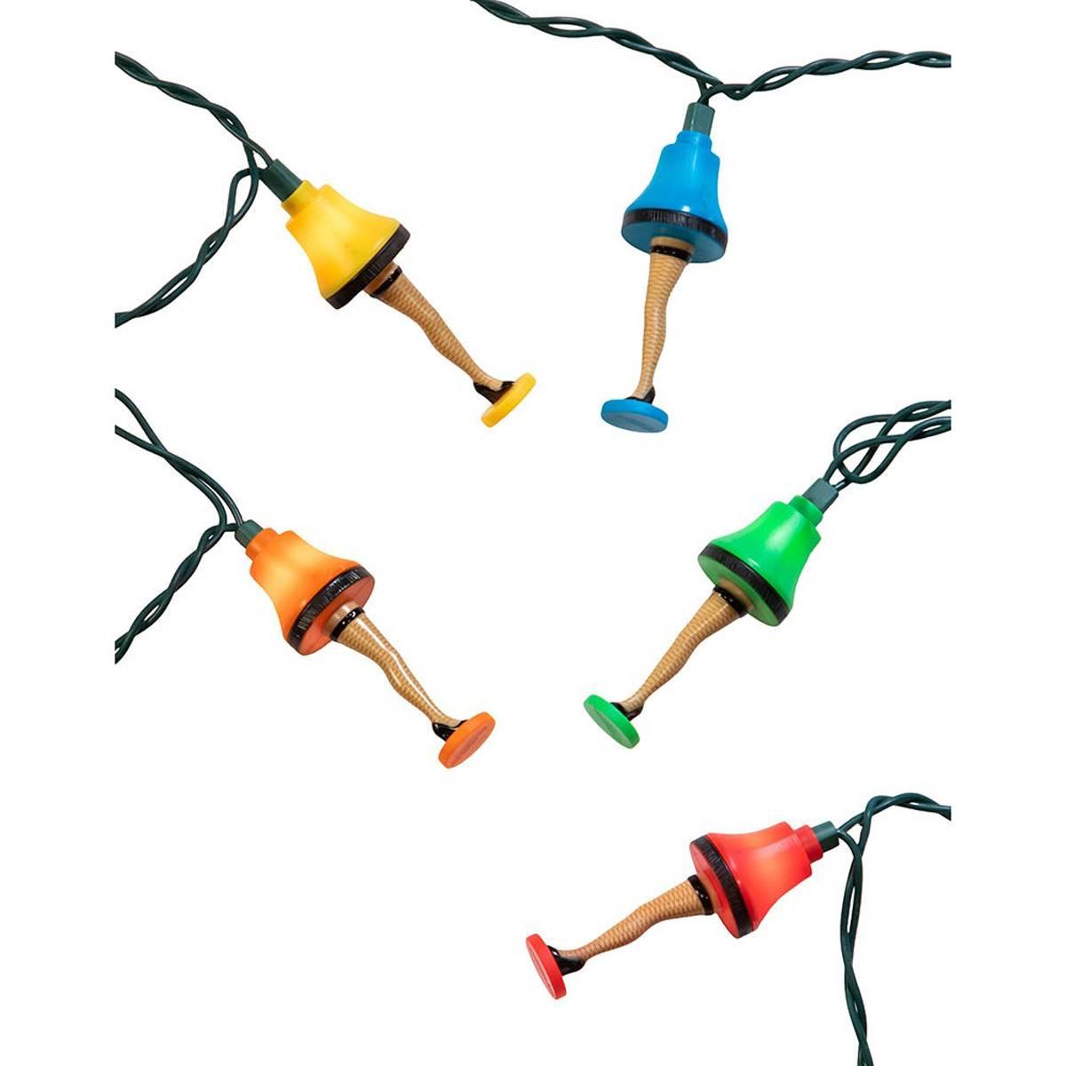 Kurt S. Adler UL A Christmas Story™ Colorful Leg Lamp Light Set