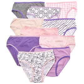 Girls (7-12) Sweet Princess 10pk. Mixed Bows Panties