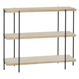 9th & Pike(R) Rectangular Wood 3-Tier Console Table