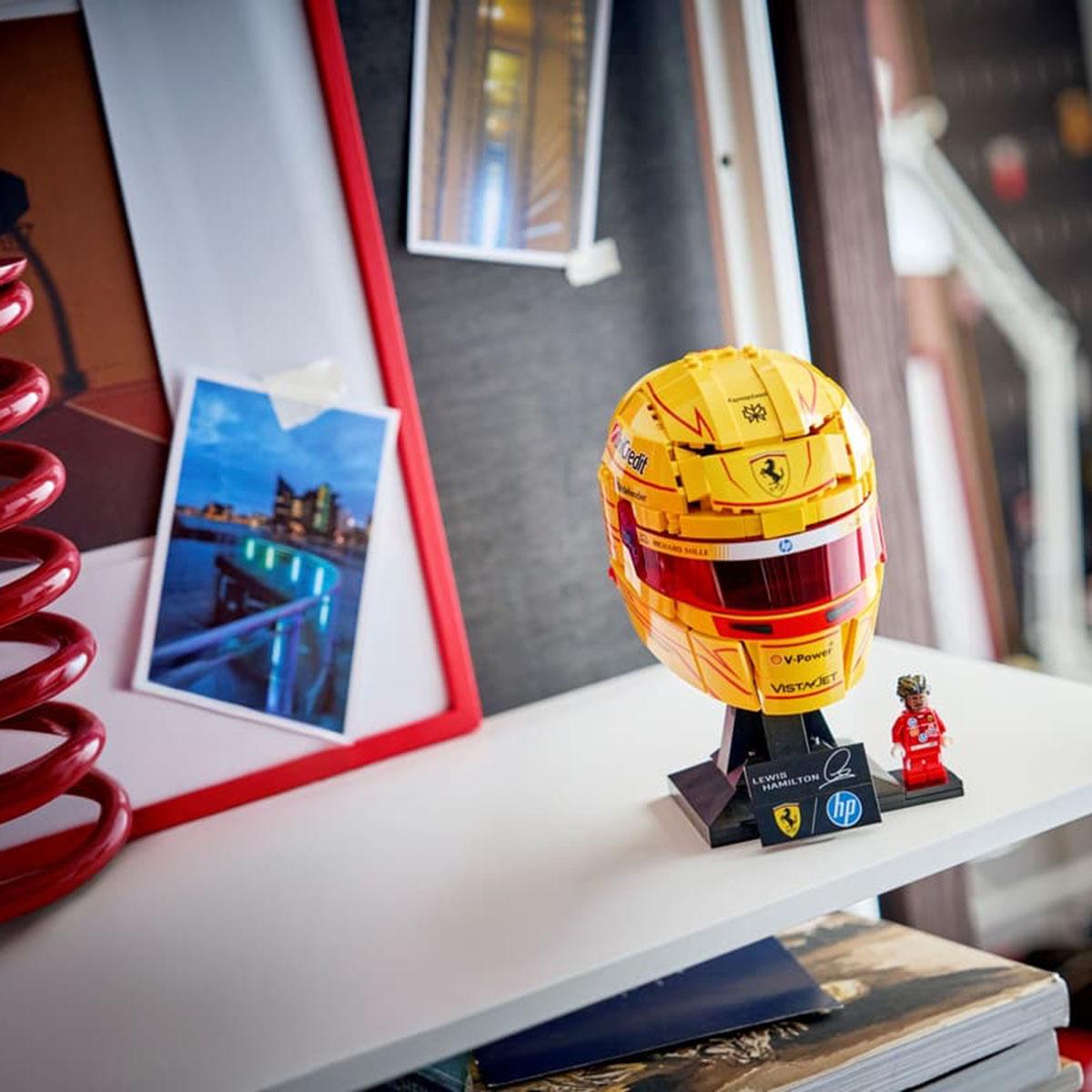 LEGO® Editions Scuderia Ferrari HP Lewis Hamilton Helmet