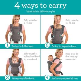 Baby Unisex Infantino Flip 4 In 1 Convertible Carrier™