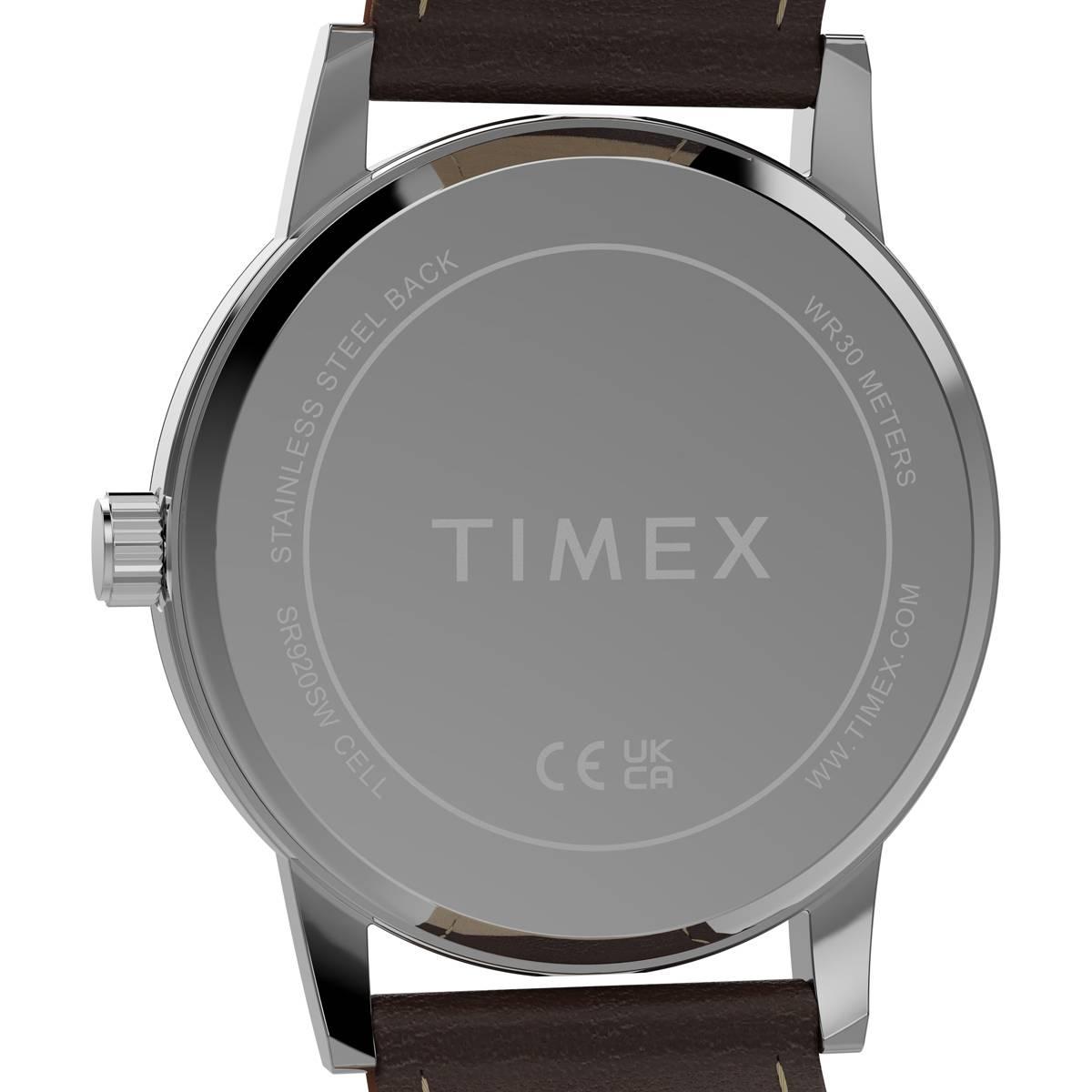 Mens Timex® Main Street Blue Dial Watch - TW2Y67500JT