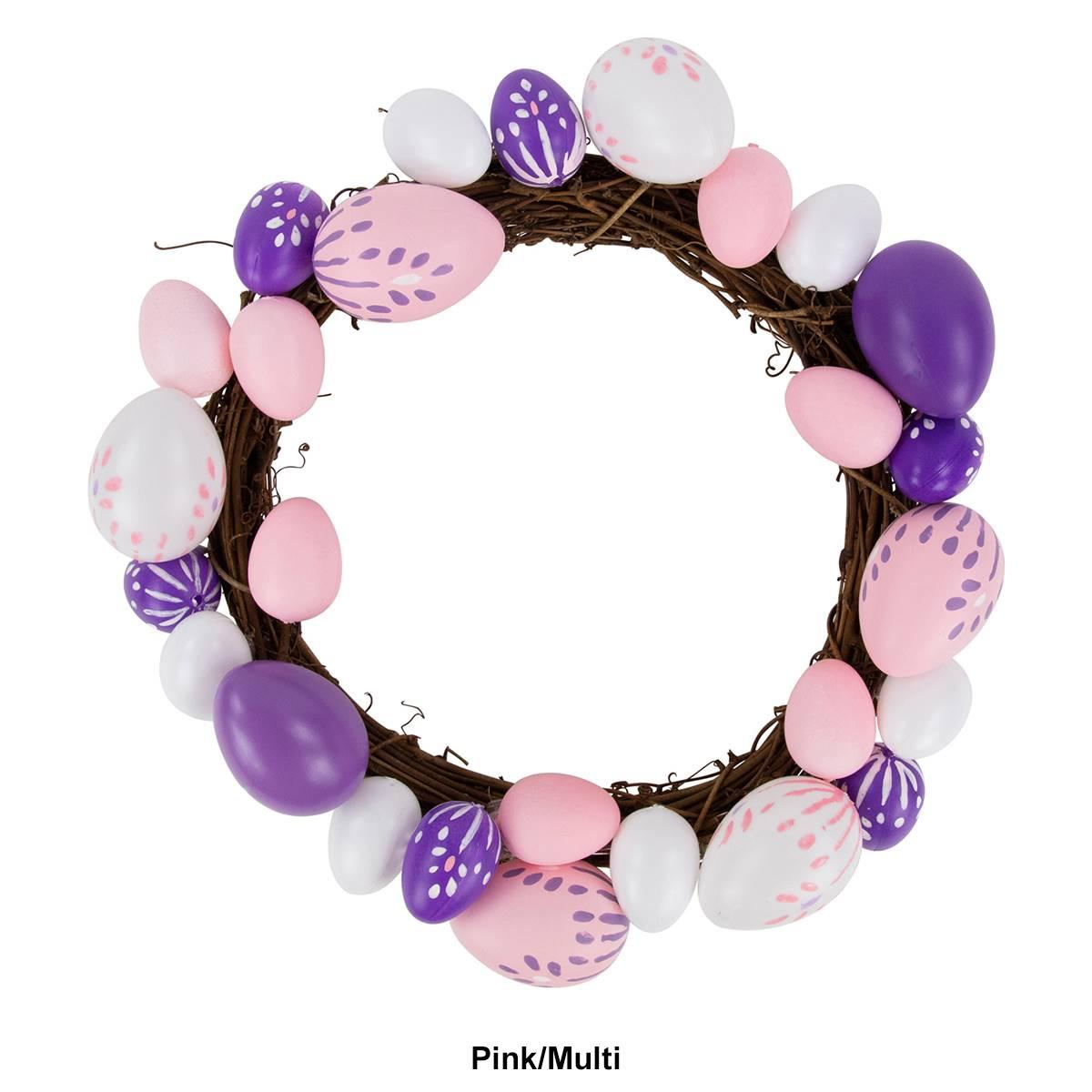 Northlight Seasonal Easter Eggs Spring Wreath