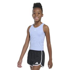 Girls (7-16) adidas(R) Melange Racerback Training Tank