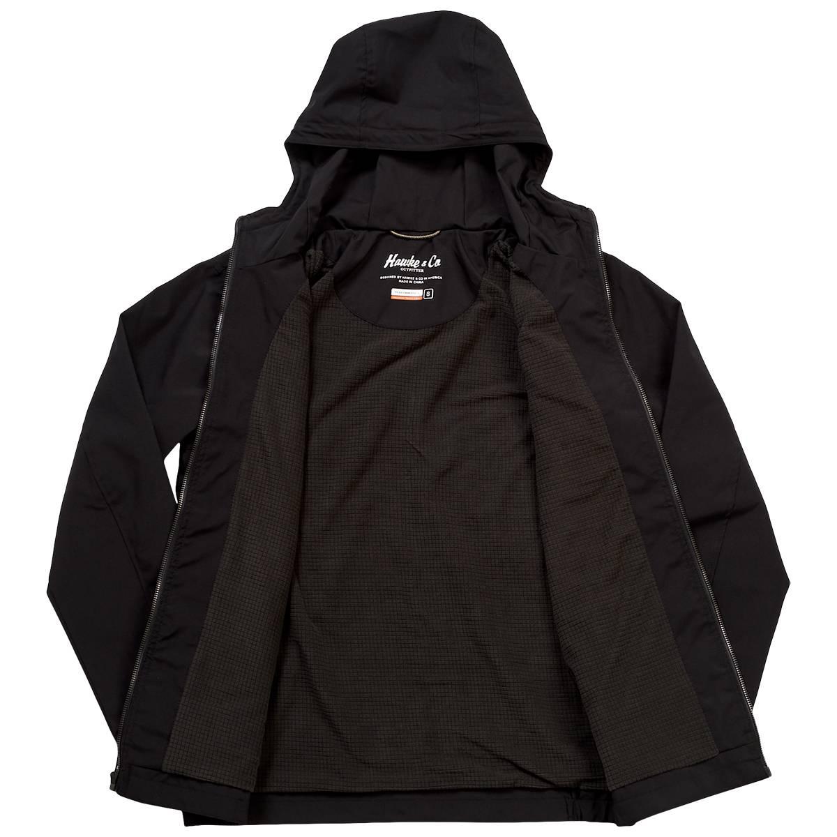 Mens Hawke & Co. Soft Fabric Lined Rain Jacket