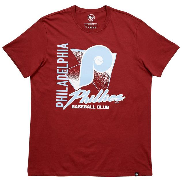 Mens '47 Brand Phillies Retro Arrow Short Sleeve Tee