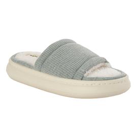 Womens Dearfoams Jewel Waffle Knit Slide 3 Slippers