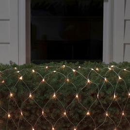 Northlight Seasonal 6ft. Clear Mini Net Style Christmas Lights