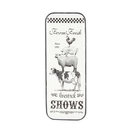 9th & Pike(R) Oversized Vintage Inspired Livestock Animal Sign