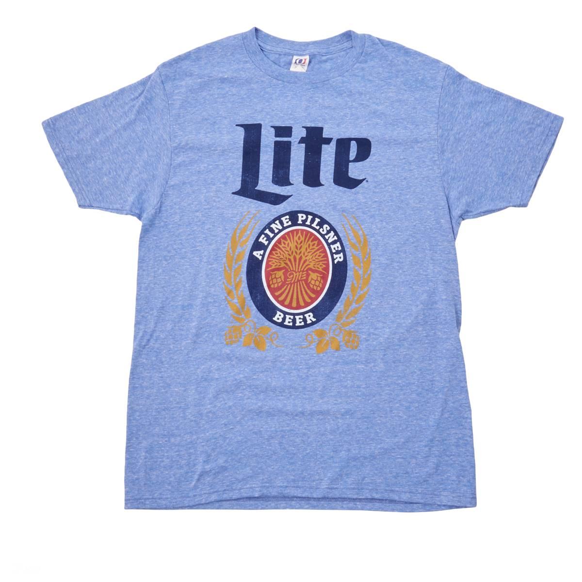 Mens Miller Lite Short Sleeve Graphic Tee