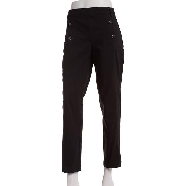 Womens Zac & Rachel Pull On Solid Millennium Pants