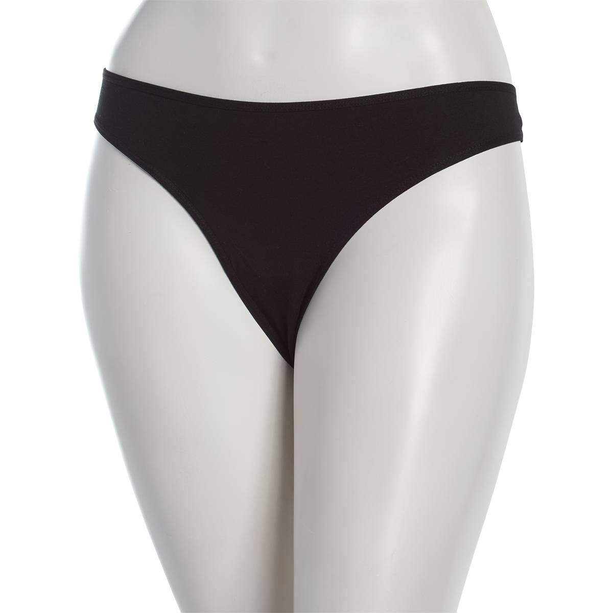 Womens René Rofé® Cotton Spandex Thong - 12206