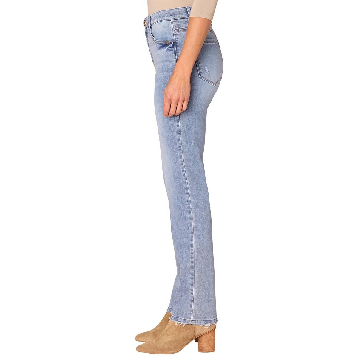 Petite Democracy “Ab”solution® High Rise Straight Leg Jeans