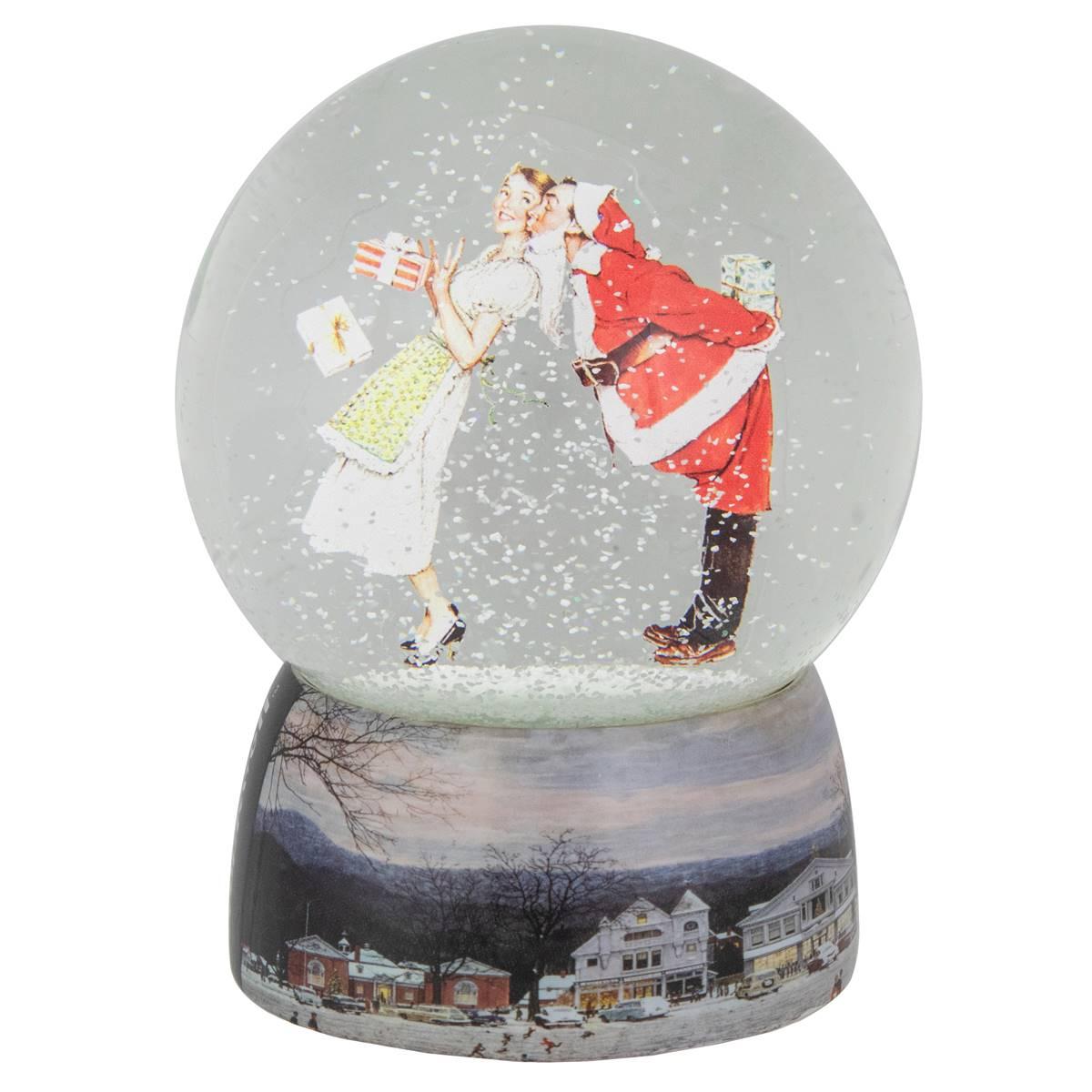 Northlight Seasonal 6.5in. Norman Rockwell Surprise Snow Globe