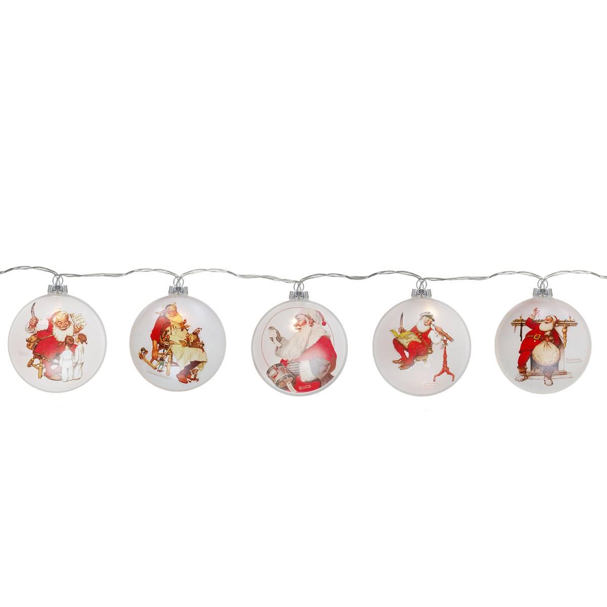 Northlight Seasonal Norman Rockwell Christmas Lights - Set of 5