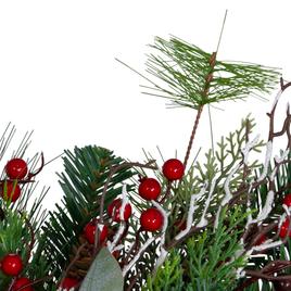 Northlight Seasonal Plaid & Berries Artificial Christmas Wreath