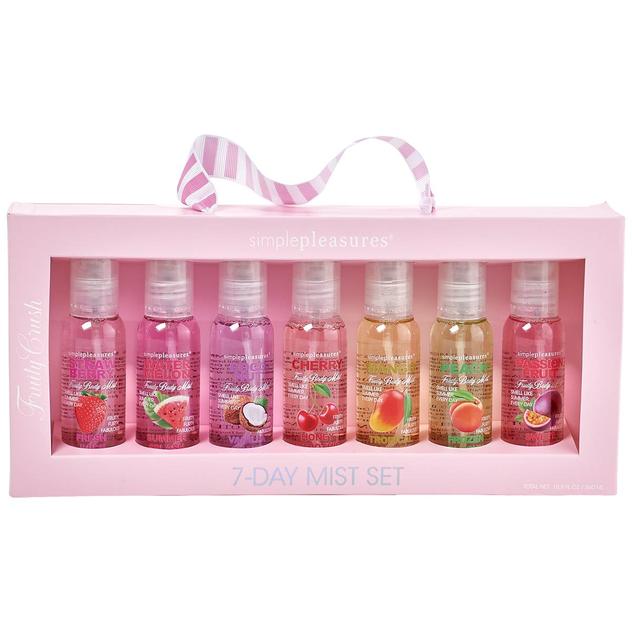 Simple Pleasures® 7 Day Body Mist Set