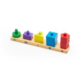 Melissa &amp; Doug® Stack And Sort Board