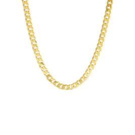 18in. Vermeil Sterling Silver Grometta Chain Necklace