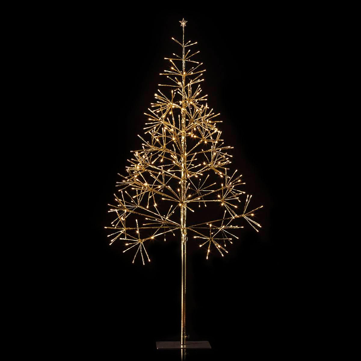Alpine 5ft. Warm White LED Festive Christmas Tree