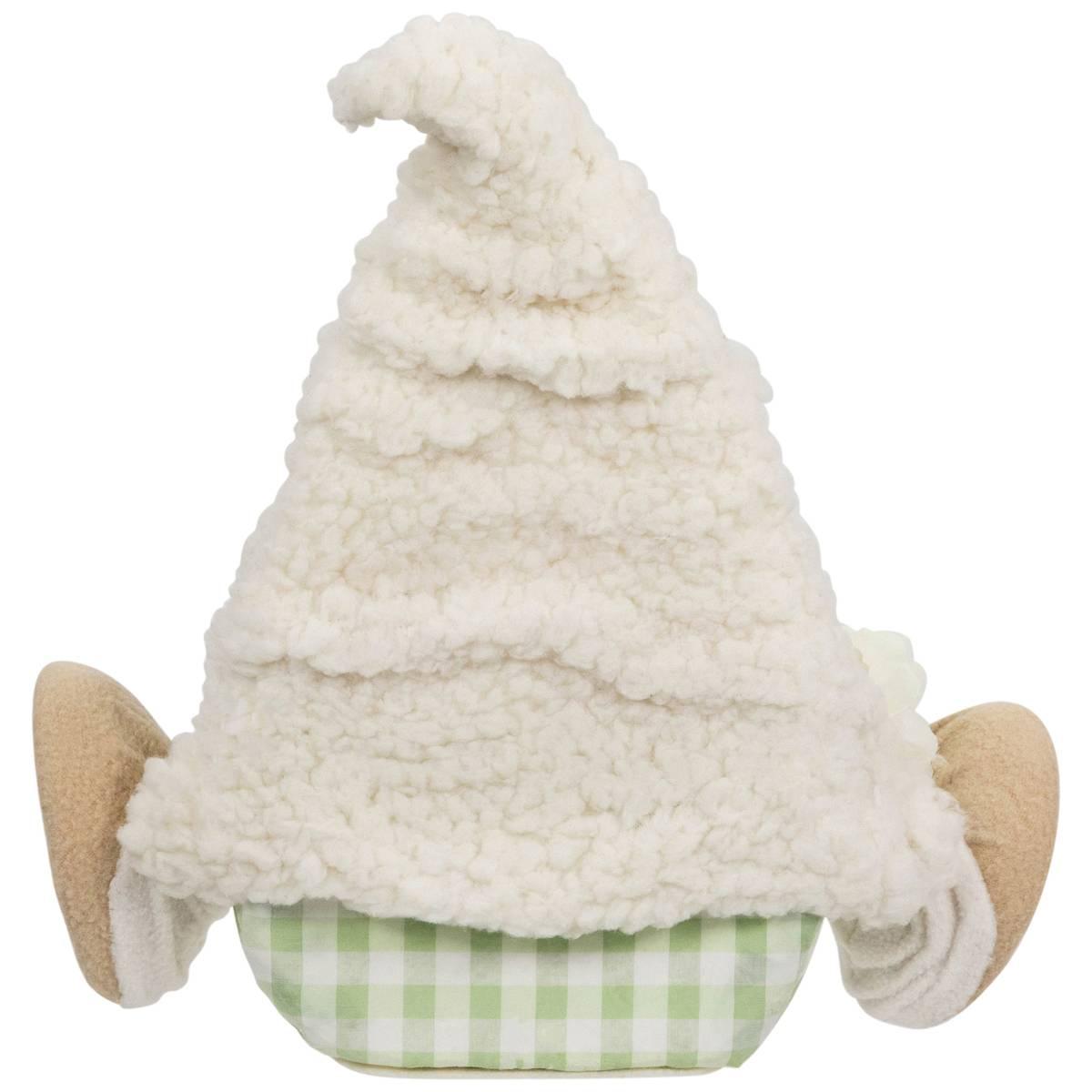 Northlight Seasonal Sitting Gnome with Flower Spring Figurine