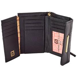 Womens Stone Mountain Paisley Embossed Trifold Wallet