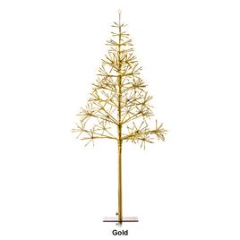 Alpine 5ft. Warm White LED Festive Christmas Tree