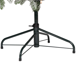 Northlight 6.5ft. Real Touch™ Pre-Lit Flocked Fir Christmas Tree