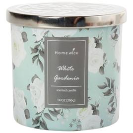 Home Wick 14oz. 3-Wick White Gardenia Tumbler Candle