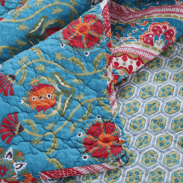 Greenland Home Fashions™ Thalia Reversible Quilted Throw Blanket