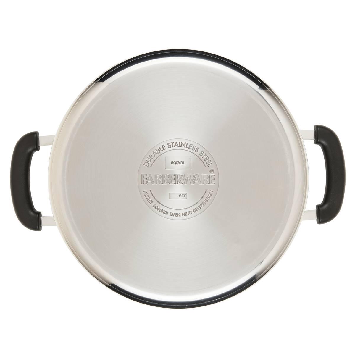 Farberware® Brilliance Stainless Steel 5qt. Dutch Oven w/ Lid