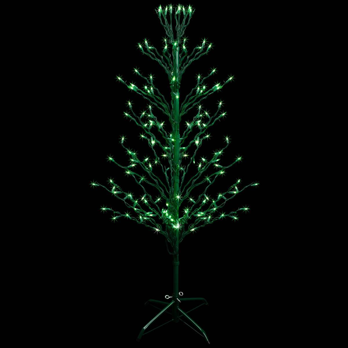Northlight Seasonal 4ft. Pre-Lit Slim Cascade Twig Christmas Tree