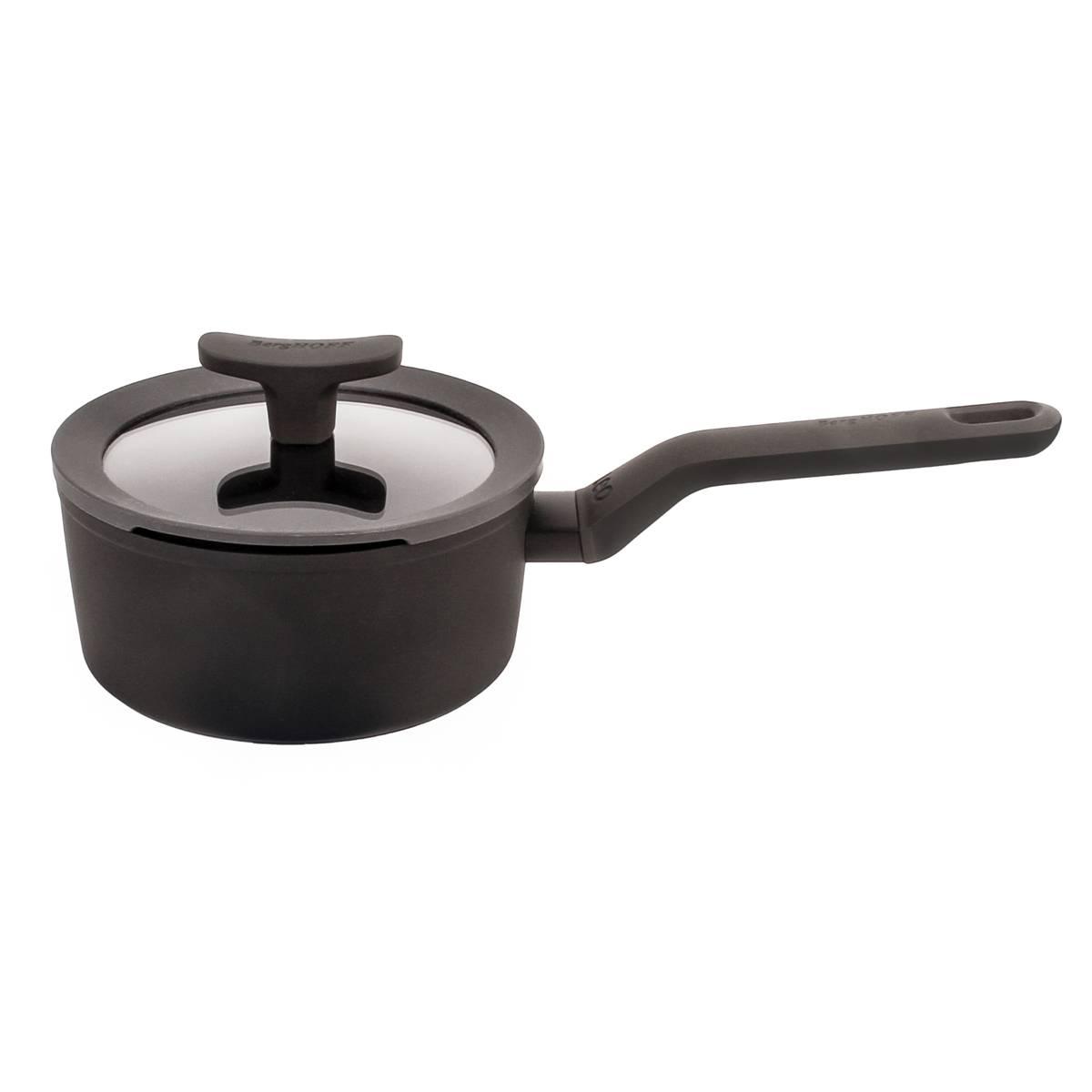 BergHOFF Leo 10pc. Non-stick Ceramic Cookware Set w/ Glass Lid