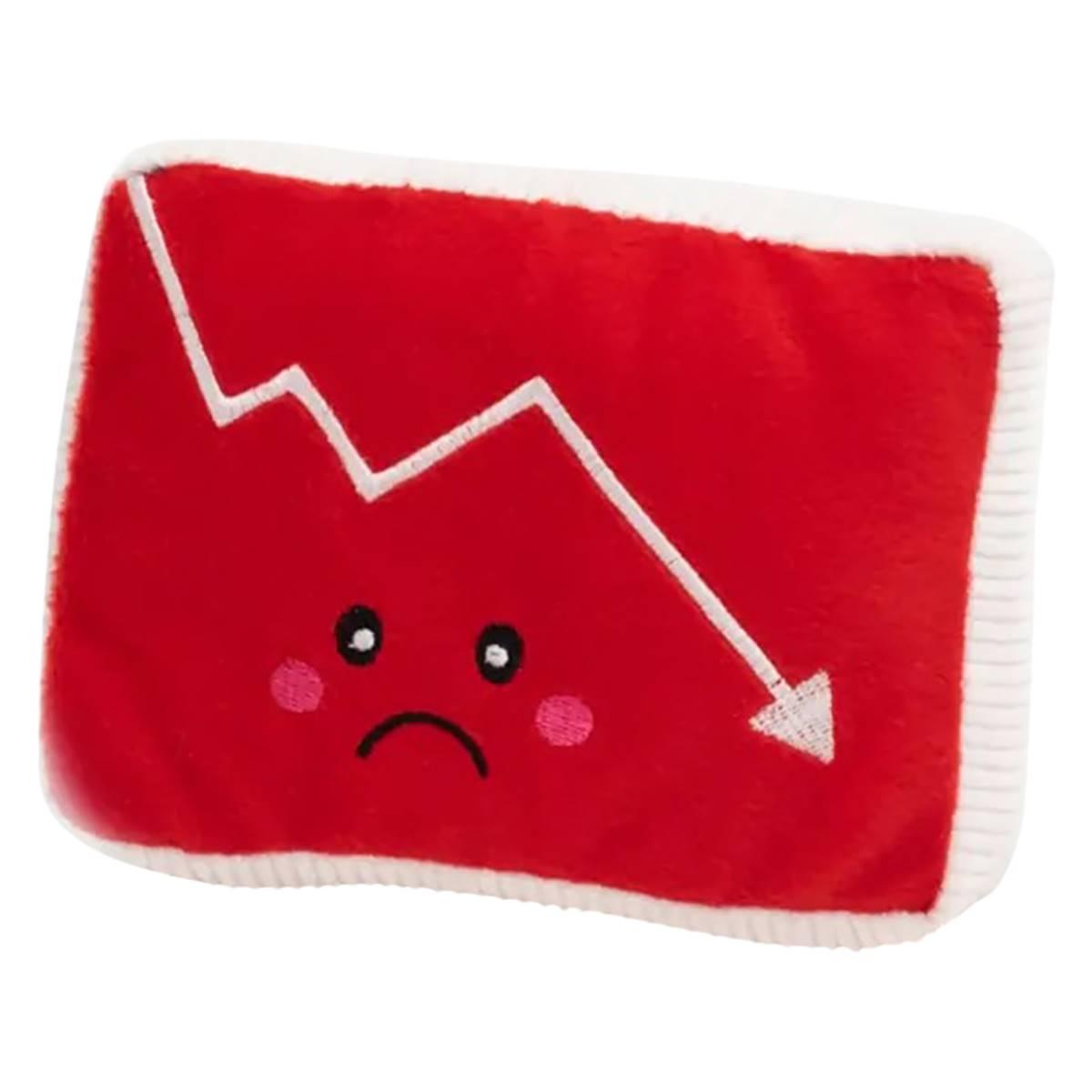 Zippy Paws Stock Chart Dog Toy