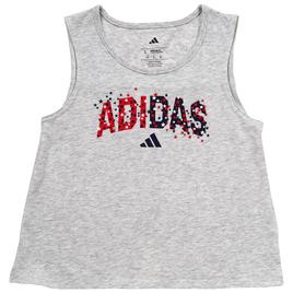 Girls (7-16) adidas Heather Back Vent Swing Tank