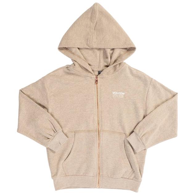 Girls (7-14) Volcom Marled French Terry Zip Hoodie