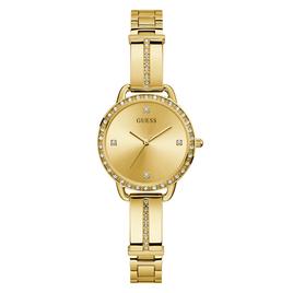 Womens Guess Dressy Bangle Watch with Crystals - GW0022L2