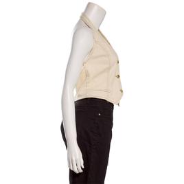 Juniors Indigo Rein Halter Vest Top