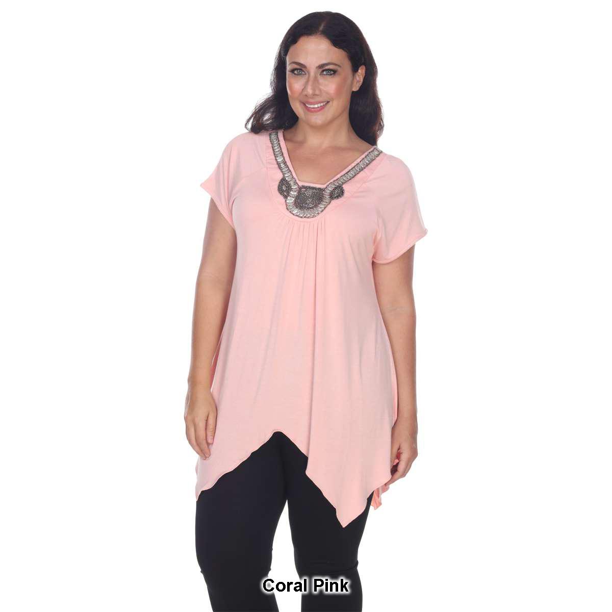 Plus Size White Mark Fenella Tunic