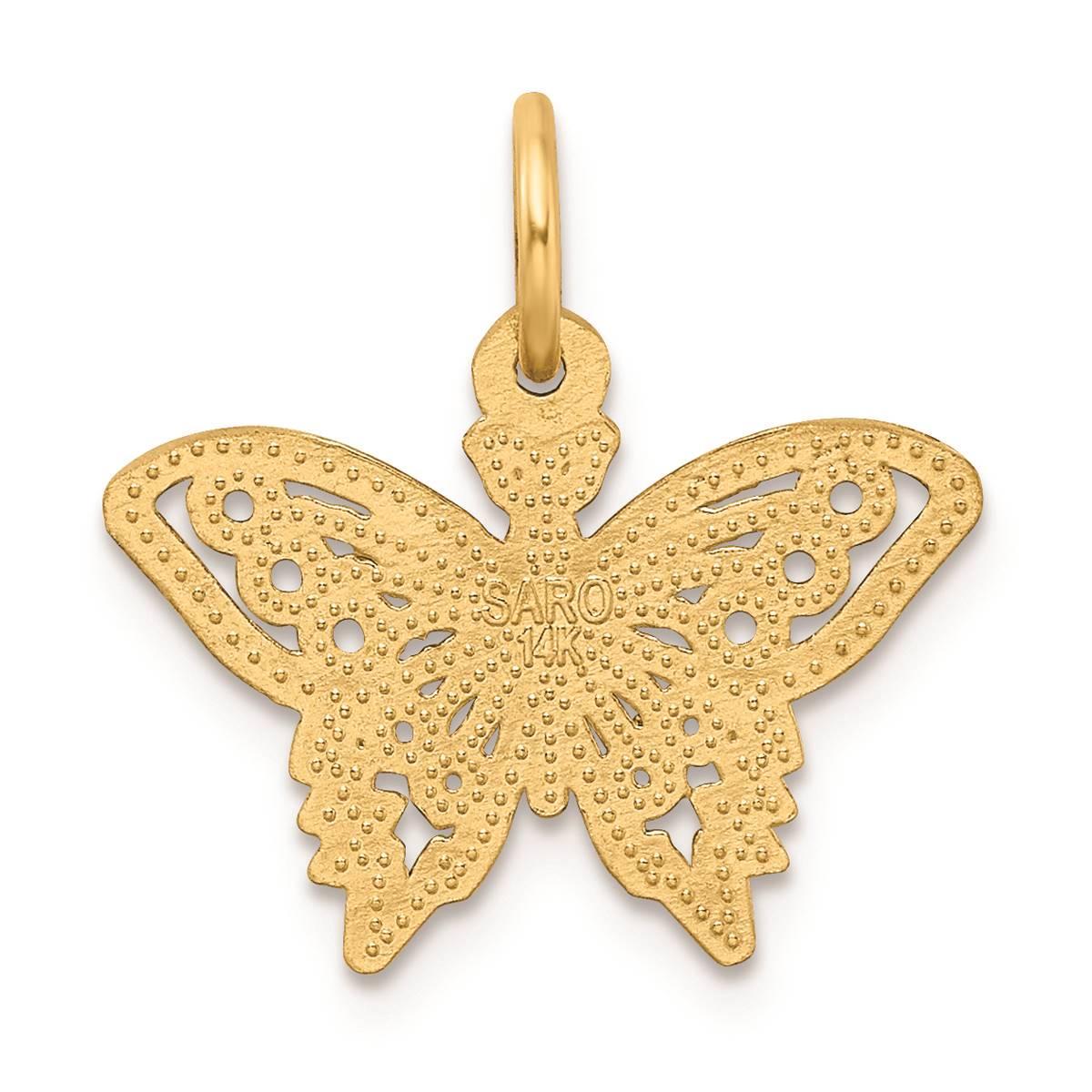 Gold Classics™ 14kt. Gold Butterfly Charm