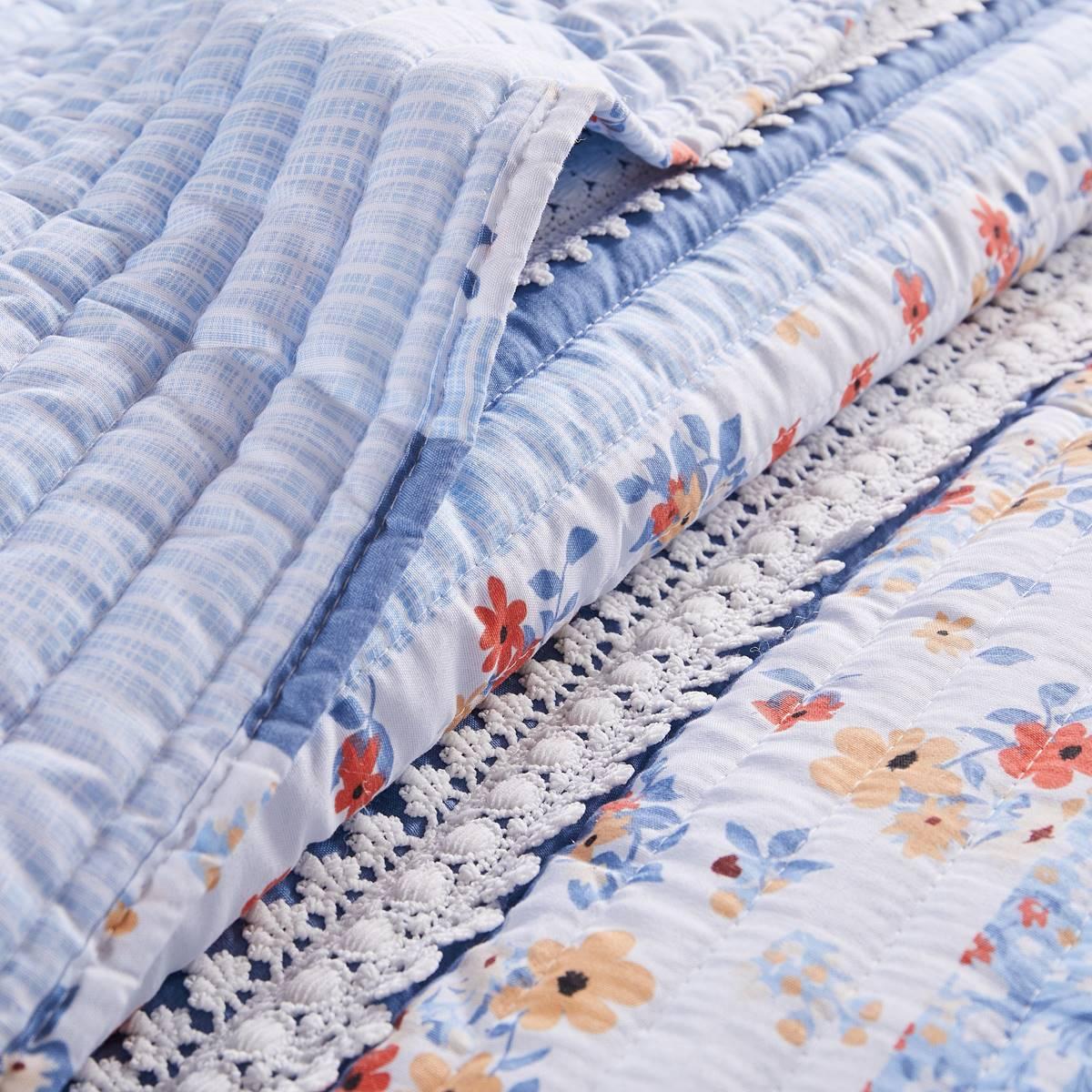 Greenland Home Fashions™ Betty Lace-Embellished Quilt Set