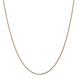 Gold Classics(tm) 1mm. 14kt. Solid Diamond Cut Spiga Necklace