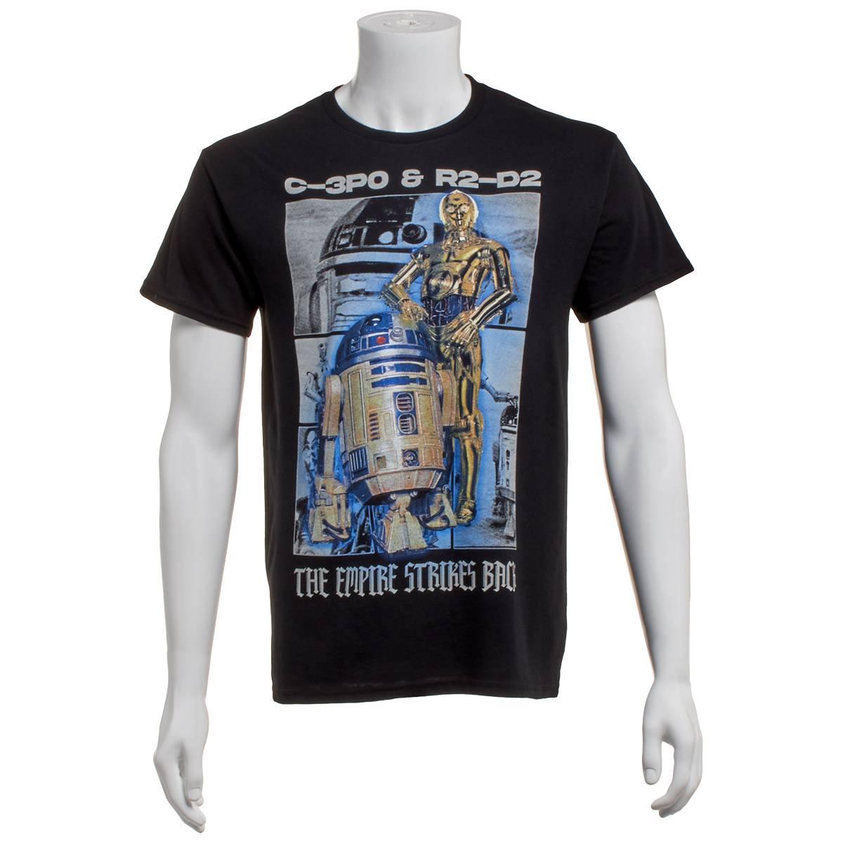 Young Mens Star Wars(R) C3PO & R2D2 Graphic Tee