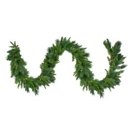 Northlight Seasonal 9ft. Pre-Lit Rosemary Pine Christmas Garland