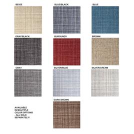Sweet Home Collection Aria Memory Foam Chair Cushion Pad w/ Ties