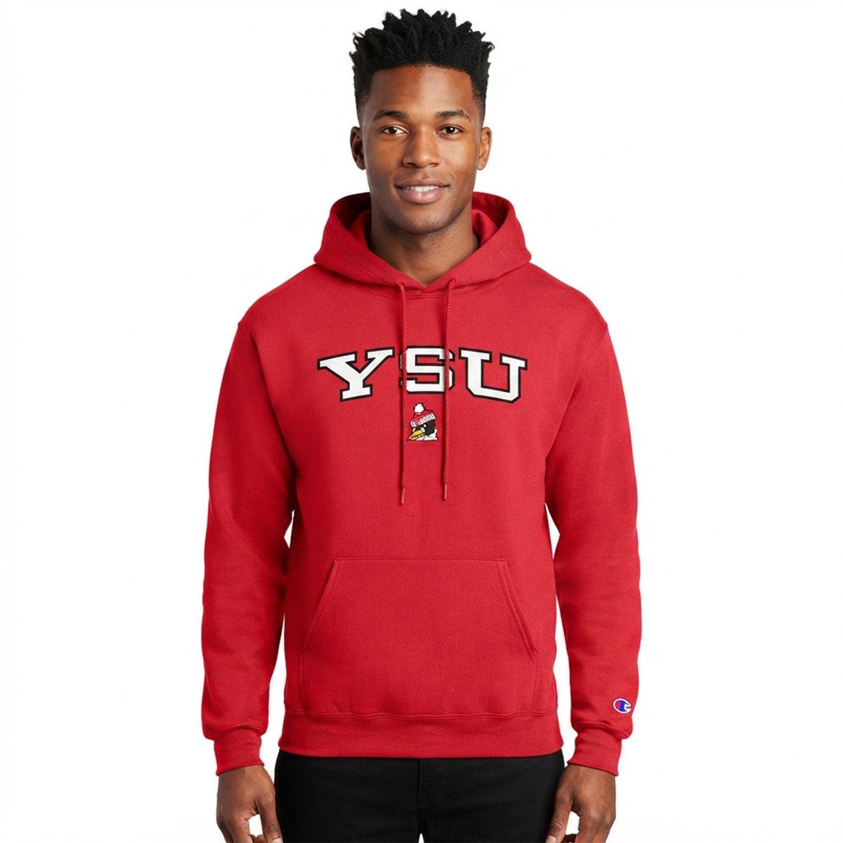 Mens Tsi Youngstown State University School Pride Hoodie